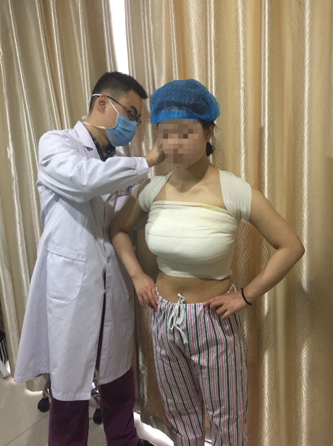 自体脂肪隆胸术后第一天心得分享！