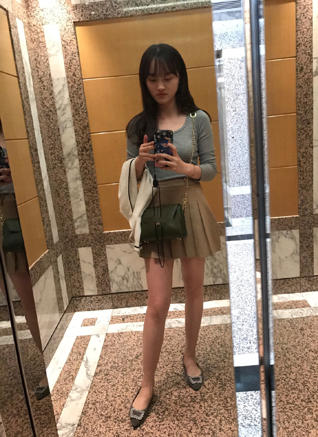 我本身其实不是很胖的那种,可能因为久坐的原因腿型特别不好看